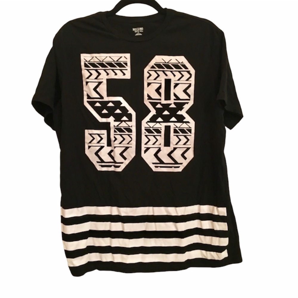 🖤5/$20 Black & White Number Jersey Tee